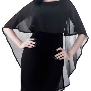 KillStar Lenox Cape Black Dress!